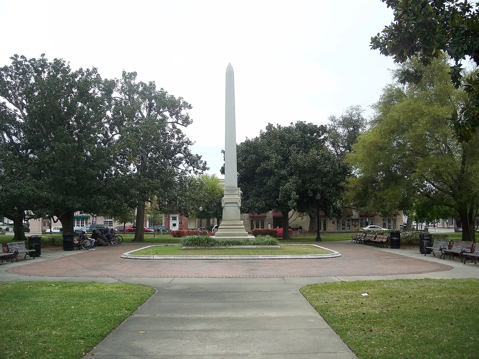 Plaza Ferdinand VII in downtown Pensacola, home of Palafox Market South.