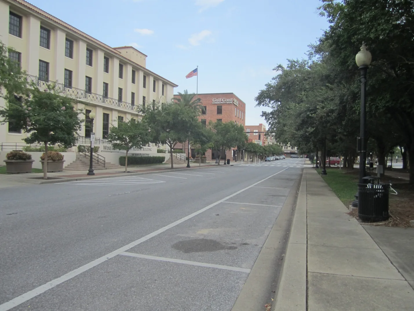 North Palafox Street in downtown Pensacola.