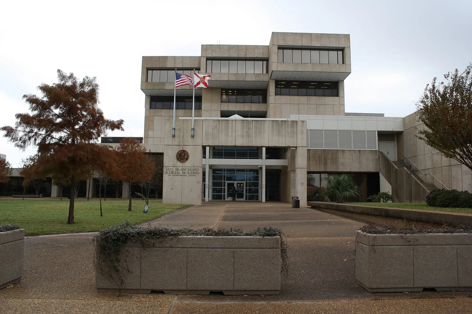 The Escambia County courthouse in downtown Pensacola.